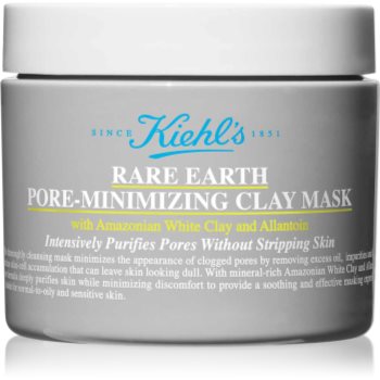 Kiehl's Rare Earth Deep Pore Cleansing Mask masca pentru curatare profunda cu argila - imagine 2